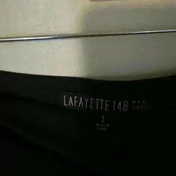 Designer black midi pencil skirt - Picture 7 of 7